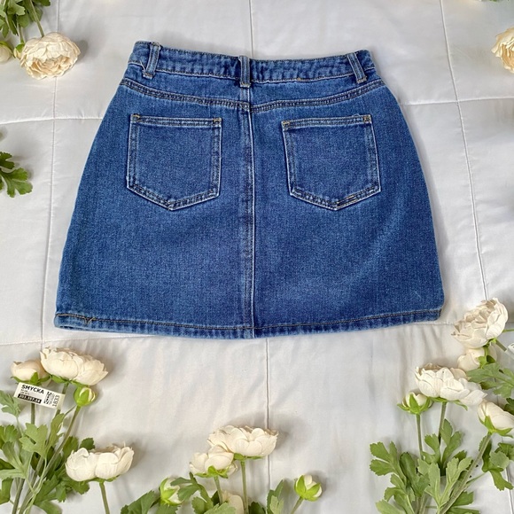 Forever 21 Denim Skirt (Size S) - Picture 3 of 4